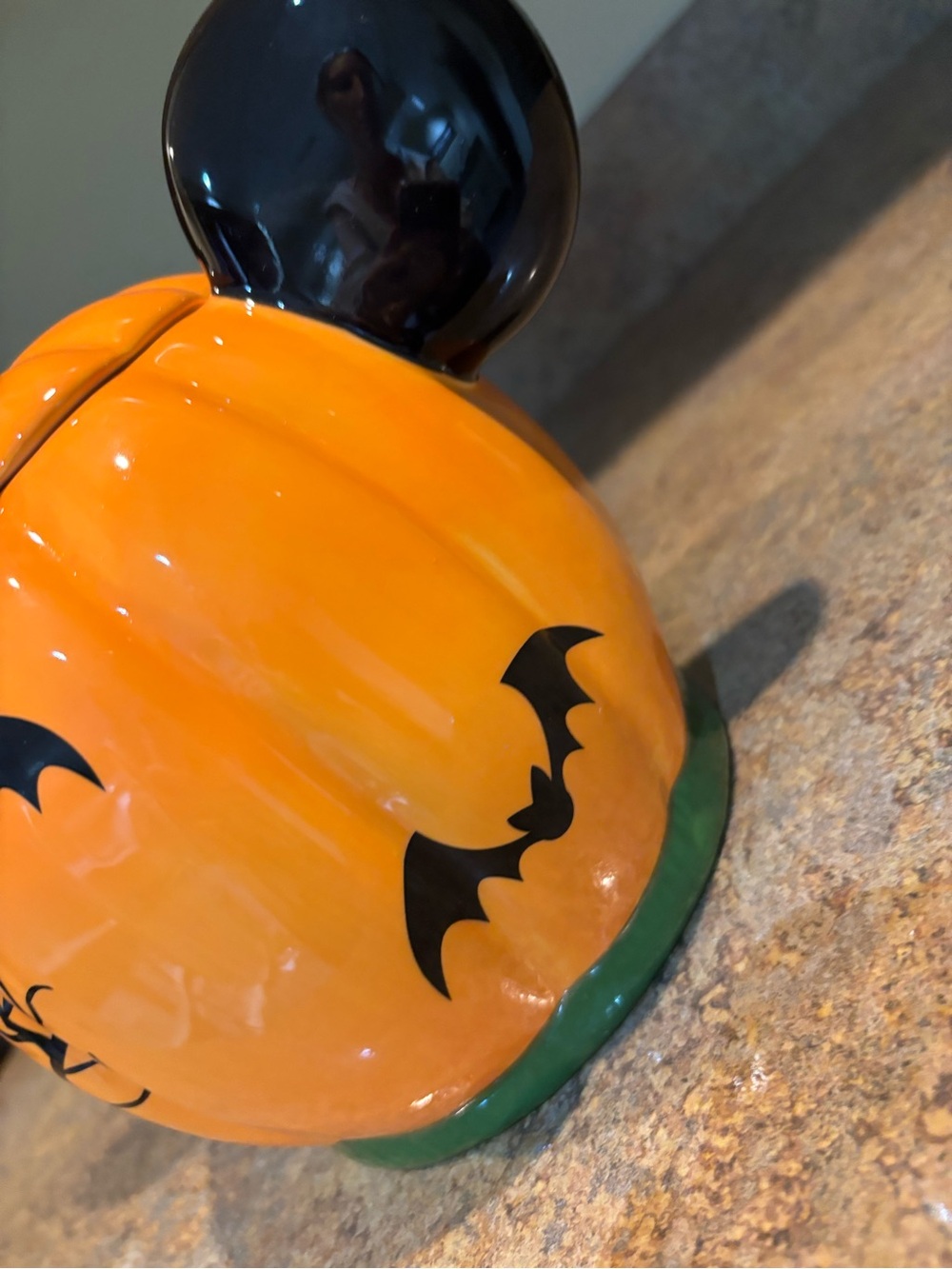 Mickey Pumpkin Halloween Candy cookie Jar canister home decor - Picture 9 of 12